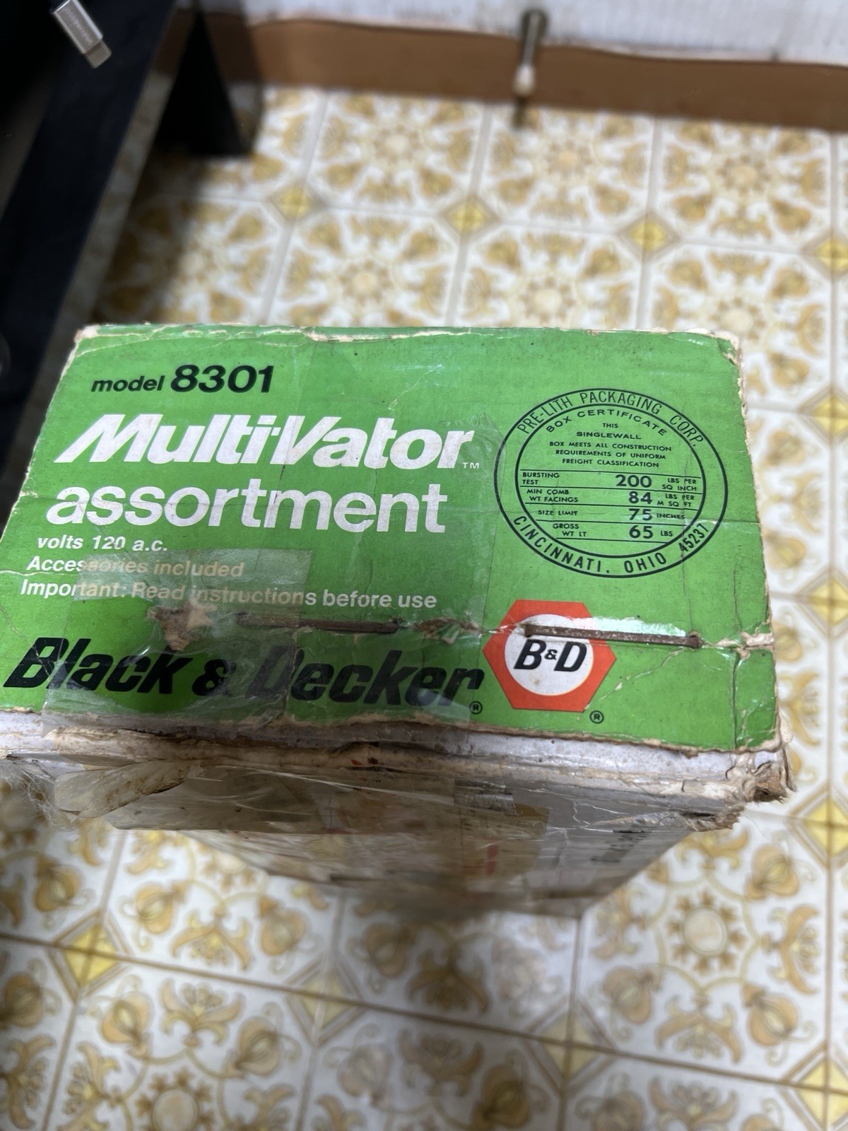 VTG Black and decker Assortment Portable Garden Cultivator 8301