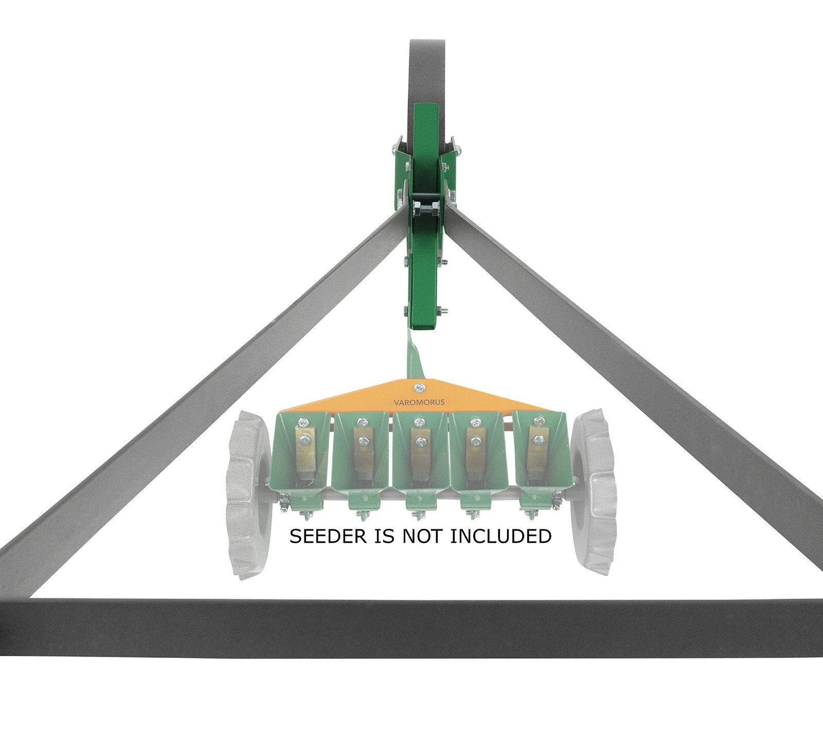 High Wheel Cultivator, Self-Cleaning Steel Single Wheel Hoe, Modular Garden Tool