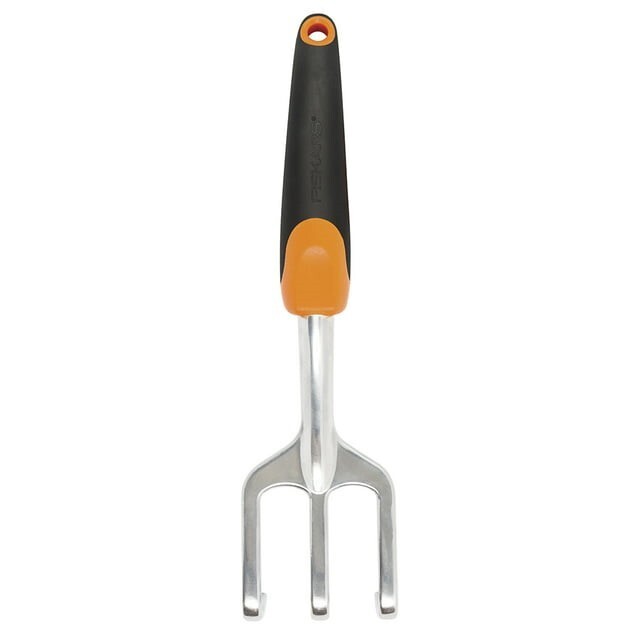 Fiskars Cultivator Garden Tool 12″ Length, Aluminum Head and Ergonomic Handle