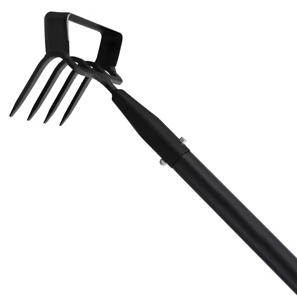 Misopily 62 in Weeder Long Handle Garden Hoe and Soil Tiller Metal Stirrup Hoe R