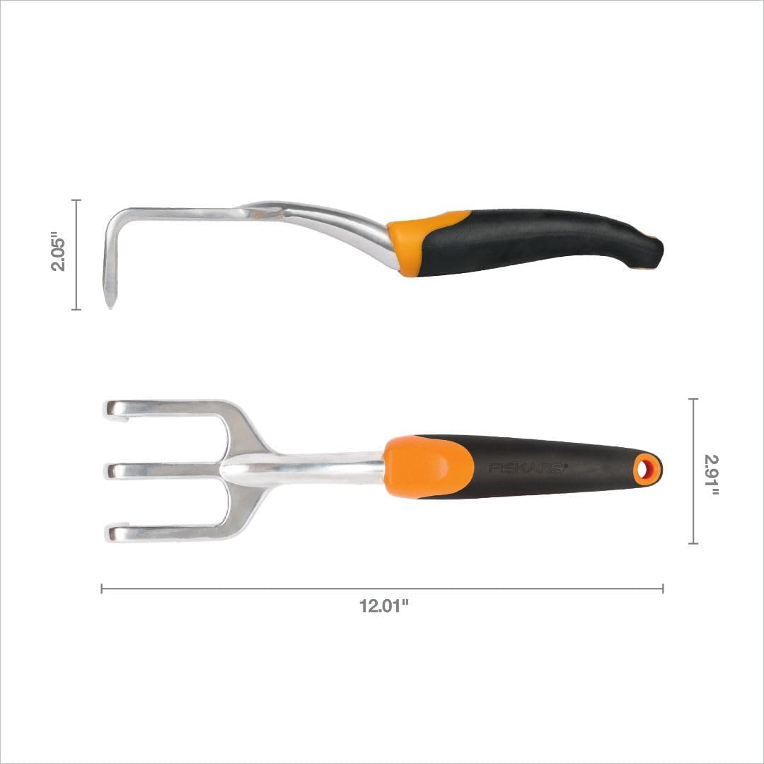 Ergo Cultivator for Digging, Aerating Soil, and Weeding, Heavy Duty Garden Tool