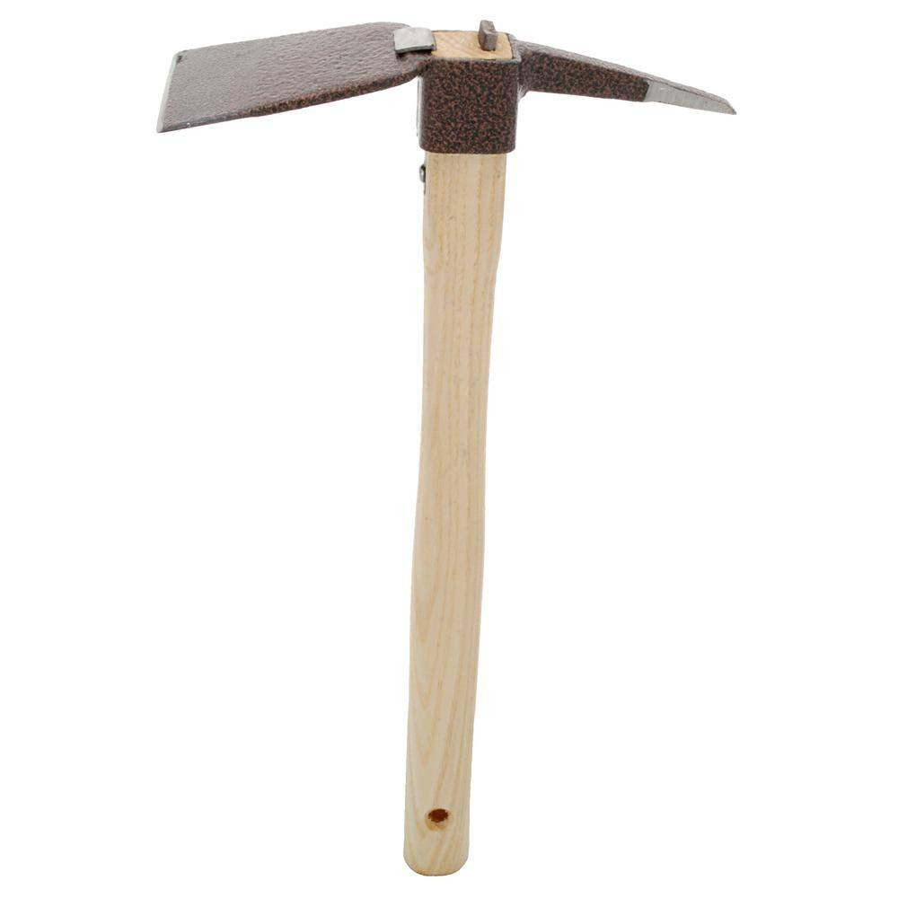 2.5 In. W Carbon Steel Blade 3 In. Pick Planting Hoe