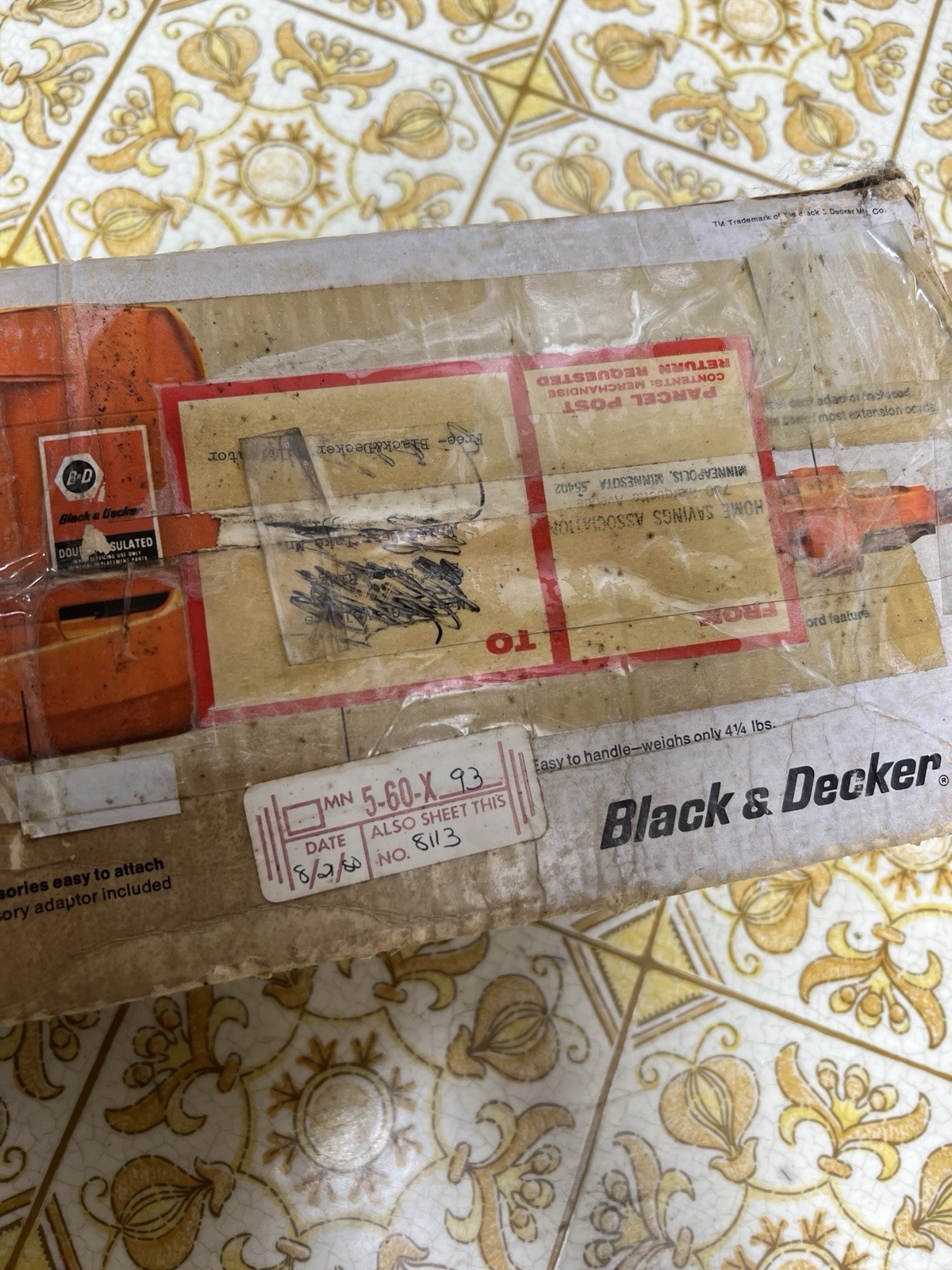 VTG Black and decker Assortment Portable Garden Cultivator 8301