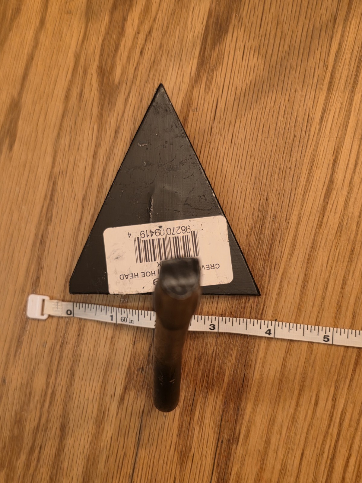 Crevice Hoe Head Shank 9419 Triangular Crack Weeder Garden Tool Attachment – NEW